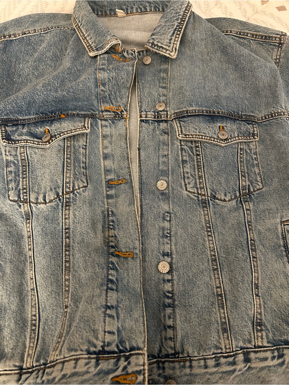 Pull&Bear Light Blue Denim Jacket